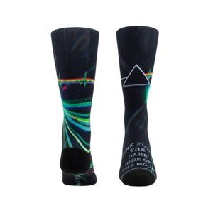 Pink Floyd Socks Dye-Sublimated Dark Side of the Moon 1 Pair
